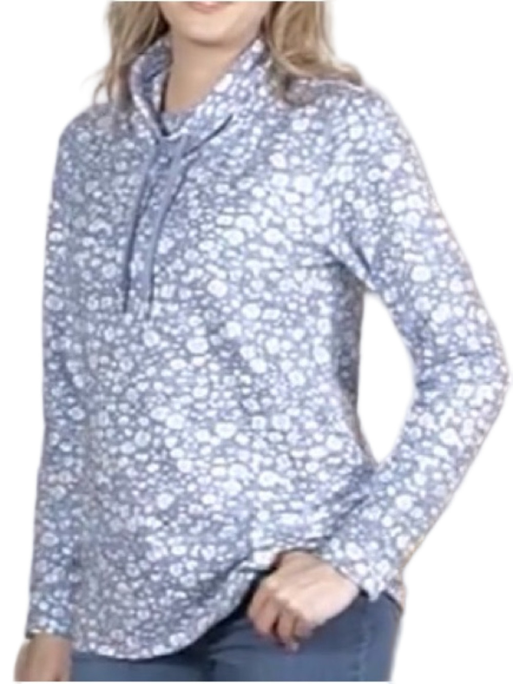 190. NWOT WOMENS ISAAC MIZRAHI XL DETAIL TOP